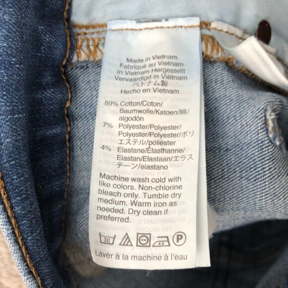 Madewell Womens Jeans Size 24 9" Mid-Rise Skinny Leg Ankle Blue Denim Casual - Picture 11 of 16